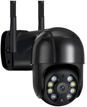 Säkerhetskamera, 8MP 4K IP-kamera 5MP Ai Människoavkänningskamera 1080P 5X digital zoom PTZ utomhuskamera 3MP Ai-spårning CCTV-kamera för hemsäkerhet(4MP NO SD Card)