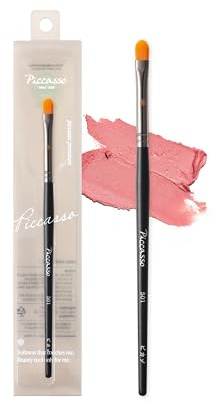 Piccasso 501 Lip Brush – Professional Lip Brush for Precise Lip Gloss & Lip Stain Application, Smooth Color Payoff & Defined Lip Lines, Synthetic Makeup Brush for Clean, Flawless Finish