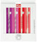 Prym 194000 Strumpfstricknadel Set prym.ergonomics, 2,5-4,0mm, Kunststoff, Weiß, 2,5-4 mm