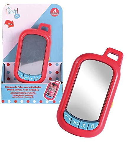 infunbebe- TELEFONO Bebe con FILTROS para Selfies. TACHAN Juguetes para bebés, Multicolor (782T00510)
