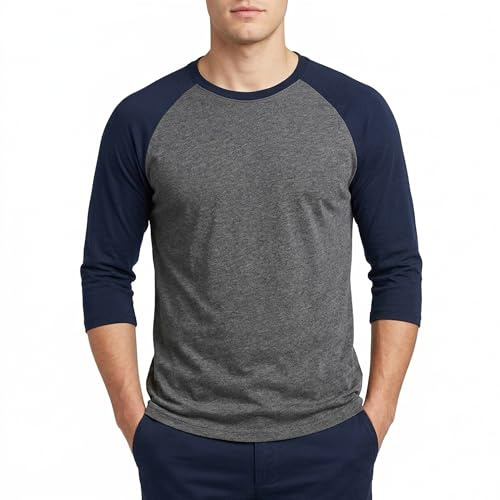 BasicList Raglan T-shirt för herr, M