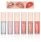 Glänzend Lipgloss, 6 Farben Lip Oil Set, Moisturizing & Hydrating Lippenöl, Langanhaltend Lippen Korean Make Up, Waterproof Lip Glow Oil, Lip Glaze Schimmer und Glanz, Lip Plumper
