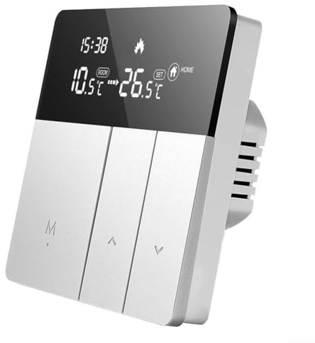 Smart Temperature Controller for Electric Water Gas Boiler Warm Floor Heating Temperature Controller (16A)