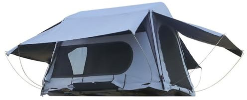 Sky OutdoorU - Tenda da tetto gonfiabile, per 3 persone, solo 57 kg (grigio)