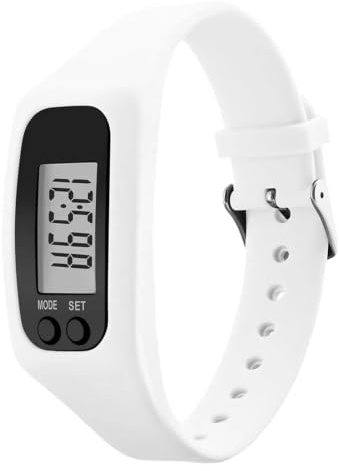 Step Watch – ingen app ingen telefon krävs bildskärm – stor skärm klocka med stegräknare – för promenader löpning jogging vandring park gym fitness daglig resependling senior