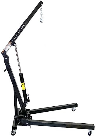 Wimmer Motorkran Werkstattkran 1000kg Kran Motorständer Motorheber klappbar, SC1