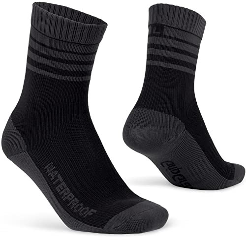 GripGrab Wasserdichte Winter Fahrradsocken mit Merinowolle Gefüttert Warme Dicke Atmungsaktive Thermo Radsport Strümpfe