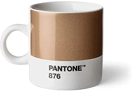 Pantone 18005 Espresso Cup Porcelain