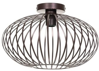 Lindby Ceiling Light Nahele dimmable (Vintage, Antique) Made of Metal for e.g. Living Room & Dining (1 Light Source E27) from Ceiling lamp