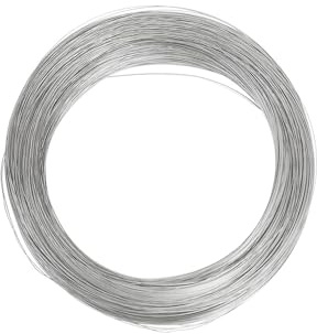Filo in acciaio inossidabile 304 da 0,5 mm per fai da te manuale arti e mestieri filo di salvataggio filo scolpire filo artistico gioielli che fanno filo spago bonsai