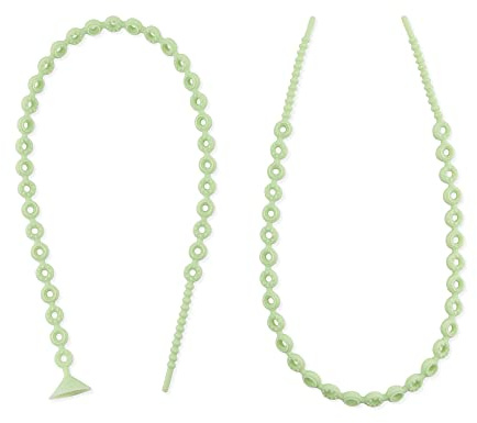 Bumkins Pacifier Clip Feeding Supplies for Baby Girl or Boy, Toy Straps for Sippy Cup, Teether, Stroller Accessories, Platinum Silicone Accessory Tether Leash, Safe for Teething Babies, Sage Green