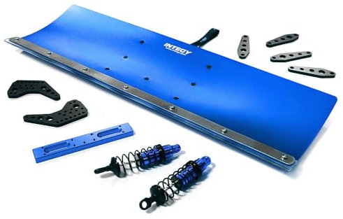 Kit chasse-neige en alliage usiné CNC 400 mm conçu pour Arrma 1/10 Vorteks 4X4 3S BLX