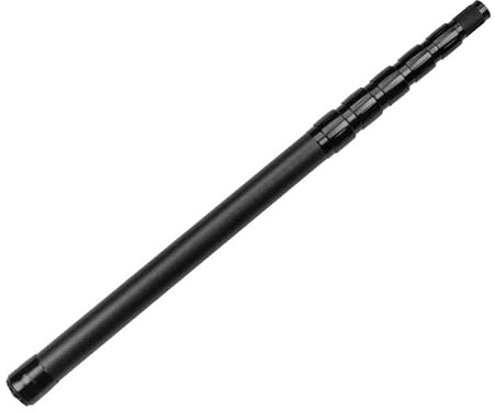 BBTISG Carbon Fiber Tent Pole, Telescopic Adjustable Short Pole for Fishing Rods, Camping, Canopy, Porch, Tarpaulin (2.4m)