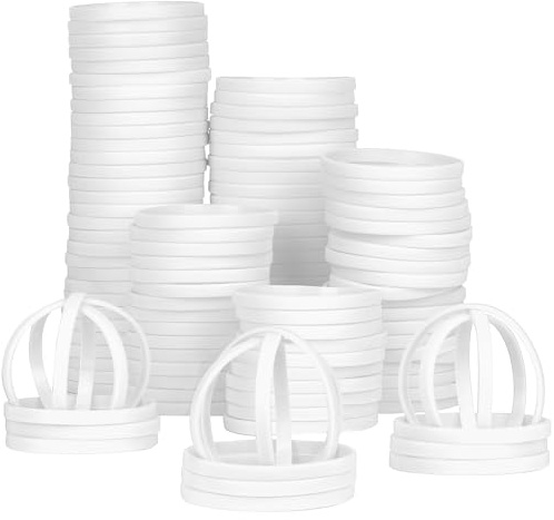 LVNRIDS 100 st gummiarmband silikonarmband 17,8 cm längd sport elastiskt armband armband storpack gåvor för pojkar flickor lärare student fest vit
