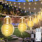 StarryEver 9M LED Lichterkette Außen Strom Vintage