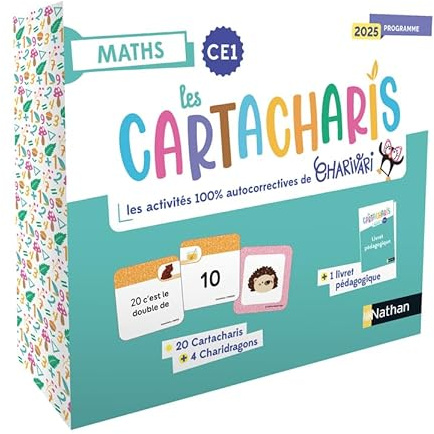 Les cartacharis CE1 - Maths: Programme 2025
