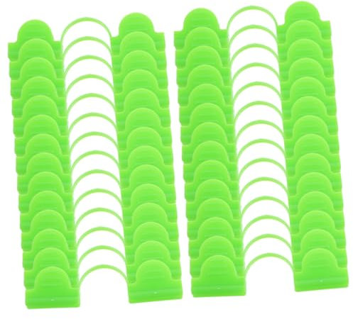 Toyvian 50piezas Hebilla De Membrana Prueba De Viento Clips Para Invernaderos Clips Para Jardín Fijar Películas Invernadero De Plástico Resistentes Al Viento Unidades