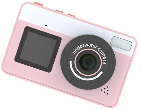 Appareil photo numérique IP68 48 MP haute résolution pour photographie sous-marine de 3 m de profondeur, design léger pour plongée avec tuba appareil photo numérique avec câble de données