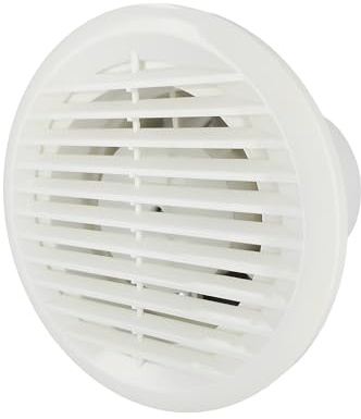 HOROZ ELECTRIC Aspiratore Bagno 100 mm Bianco 12 W AIRYMAX 3 - Ventilatore Bagno Silenzioso 43 dB in ABS - Estrattore Aria Cucina, Toilette Anti-Umidità Muffa Basso Consumo 100 m³/h