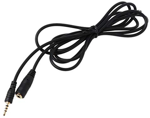 qianqian56 Cavo AUX per smartphone, jack da 2,5 mm maschio a femmina, 150 cm