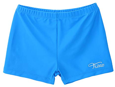 TIZAX Boxers de Natación para Niños UPF 50+ Protección Solar Bañador para Niño Azul 6 años
