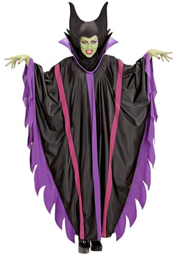 W WIDMANN MILANO Party Fashion - Kostüm Malefizia, Kleid, Hexe, böse Fee, Halloween, Fasching