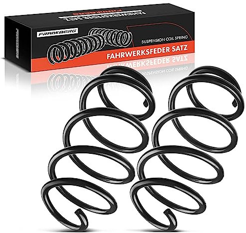 Frankberg 2x Federn Fahrwerksfeder Vorderachse Kompatibel mit T.i.g.u.a.n 2007-2018 Caddy III 2010-2015 Caddy IV 2015-2020 Replace# 5N0411105AA