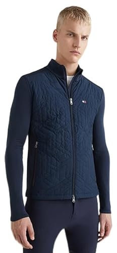Tommy Hilfiger Equestrian Herren Eco-Loft Trainingsjacke DESERT SKY HW 22, Größe:XL