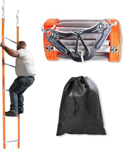 HEYOUTH Strickleiter Rettungsleiter, 20m