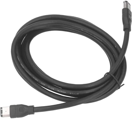 IEEE 1394 Firewire-kabel, 9,8 Fot 1394 6-stift Hane Till 6-stift Hane Firewire-kabel, 400 Mbps Firewire-sladd för Videokameror, Digitalkameror, Skrivare, Skannrar, Etc
