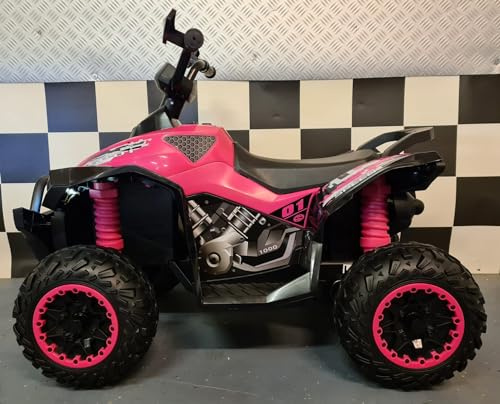 INDALCHESS Quad Phyton Bambini Camouflage 12 V (SIN Telecomando RC), da 2 a 6 anni (Rosa)
