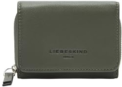 LIEBESKIND Berlin Geldbörse „Pablita“ Leder – viel Platz, viele Fächer und Münzfach – Leder Portmonaie Damen – Damengeldbörse klein mit RFID-Schutz
