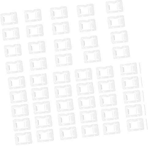 Lot de 50 inserts de prise transparents pour prises lâches, stabilisateurs en ABS pour une connexion électrique sécurisée