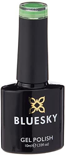 Bluesky Gel Polish, Lush Tropics, 80579, 10 ml, Gel Soak Off Nail Polish, Green, Pastel, Pale (Need to Cure Under UV/LED Lamp)