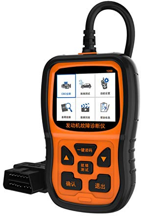 GGQF Dispositivo de diagnóstico de Falla del Motor CÓDIGO DE Faller OM123 AUTOMÓVIL DE AUTOMÓVIL DE AUTOMÁTICO DIAGNÓSTICO Decoder Universal OBD2 CÓDIGO DE COMPUTADORA CÓDIGO DE FALLADOR