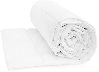 Mister Sandman Bettdecke 135x200 cm Sommerbettdecke Ökotex 100 Mikrofaser Waschbar weißer Bettdecke