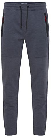 !Solid SDVinh Herren Sweatpants Jogginghose Sporthose mit Kordeln gestreift Regular Fit, Größe:S, Farbe:Insignia Blue Melange (1940101)