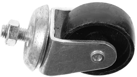 CANIGHT Rollen Für Wagenheber 12 Mm Lenkrollen Für Horizontale Hydraulik-wagenheber Hochleistungsräder Mit Gewinde Für Verbesserte Haltbarkeit