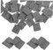PHENOFICE 50 Stück Mini-Steine Gefälschte Dachziegelmodelle Modell Aus Gefälschten Ziegeln DIY Layout Dachziegel Dekore Sandtisch Dachziegel Dekore Miniatur-Ziegel Hausbaukasten Ton