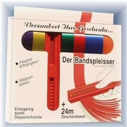 greencollection Bandspleisser mit 6 Geschenkbändern