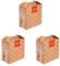 Only Boxes, Caja para Vino, Estuche de 6 botellas de vino, Caja para lote de navidad, Impreso, 4 Unidades (Paquete de 3)