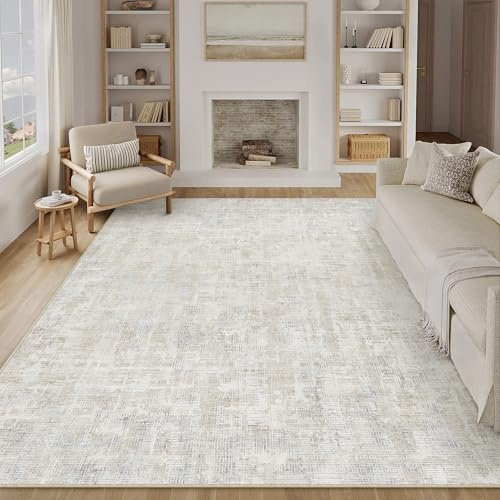 PureCozy Alfombra Salon 200x300cm Beige Moderna