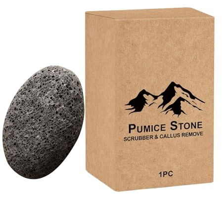 Yulokdwi Piedra Pómez Volcánica Natural para Pies,Piedra Natural de Doble Cara Portátil,Eliminador De Callosidades - Para Piel Seca Áspera Dura Agrietada para Hogar Spa Lavado y Cuidado en Viaje