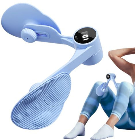 Duroecsain Allenatore per pavimenti pelvici donna | Allenamento della per gambe e fianchi - Esercitatore cosce con contatore,Per Fitness Sport Esteri Allenamento della Casa Addome