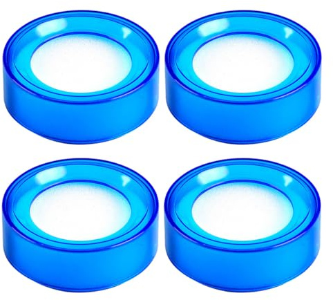 YARNOW Spugna Umidificatore per Dita per Contare Soldi 4 Pezzi Spugna Rotonda per Gestione Contante in Ufficio