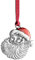 Zueyen Solid Zinn Weihnachtsbaum Dekoration, Weihnachtsbaum Ornament DIY Handwerk Anhänger für Weihnachten Festliche Party Urlaub Dekor（Weihnachtsmann）