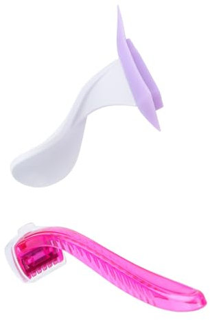 MERRYHAPY Rasierer-set Für Damen Haarentfernungsset Bikini-trimmer Und Haarschablonen Sichere Und Präzise Rasur Zufällige Farbe