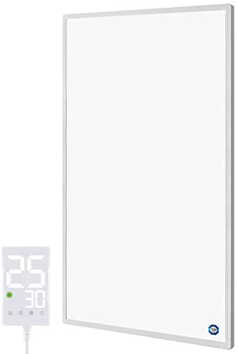 Hocosyme Infrarotheizung mit Thermostat 800 Watt, Infrarotheizung Wandmontage - 1-3 Min auf Betriebstemperatur bis 120 Grad - TÜV - Touch-Thermostat - 𝟭𝟬 𝐉𝐀𝐇𝐑𝐄 𝐆𝐀𝐑𝐀𝐍𝐓𝐈𝐄