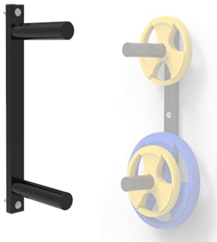 Väggmonterat Viktskiveställ, Skivstångsarrangör I Stål, Bärbar Förvaringshylla För Hem/gym För 50 Mm (2 Tum) Olympiska Viktskivor
