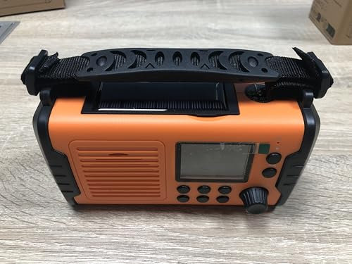 Radio a manovella da 20000 mAh con Bluetooth, radio solare di emergenza DAB/FM con scheda TF, AUX IN, schermo TFT, radio DAB+/FM con torcia LED e luce di lettura, USB, SOS per campeggio, emergenze